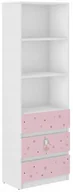 Półki i regały dla dzieci - Regał B-3 Dużo Wzorów 3 Szuflady 3 Półki Biały - miniaturka - grafika 1