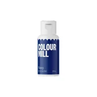 Dodatki do ciast w proszku - Barwnik olejowy GRANATOWY - Navy Colour Mill, 20 ml - miniaturka - grafika 1