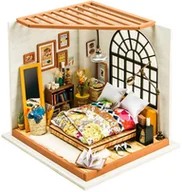 Dekoratorstwo - Robotime, puzzle 3D drewniany model Sypialnia Alice - miniaturka - grafika 1