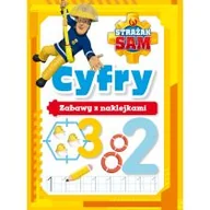 Książki edukacyjne - Strażak Sam. Cyfry. Zabawy z naklejkami - miniaturka - grafika 1