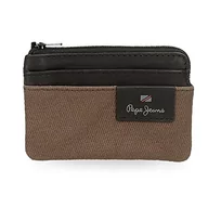 Koszulki i topy damskie - Pepe Jeans Hilltop, Brązowy, única, portmonetka - miniaturka - grafika 1