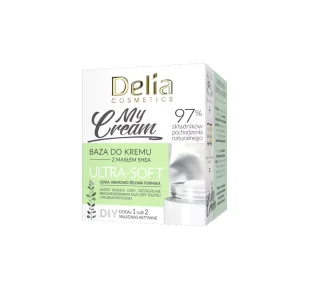 Delia My Cream Baza do kremu Masło Shea Ultra-Soft 40 ml - Kremy do twarzy - miniaturka - grafika 1