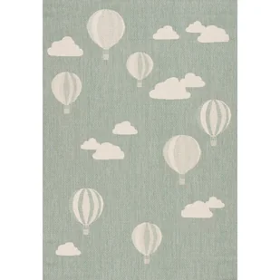 Dywan Balloons and Clouds 120x170cm - Dywany dla dzieci - miniaturka - grafika 1