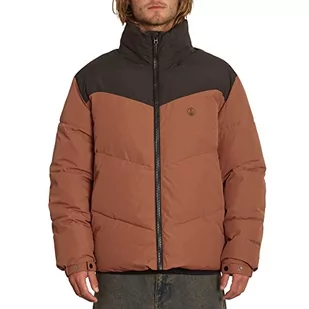 Volcom Męska kurtka Goldsmooth, mokka, L, Mokka, L - Kurtki męskie - miniaturka - grafika 1