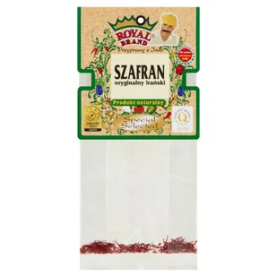 Royal Brand Szafran 0,25g - Przyprawy i zioła sypkie - miniaturka - grafika 1