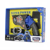 Zabawki militarne - Pistolet Na Baterie Dźwięk Światło Rewolwer - miniaturka - grafika 1