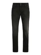 Spodnie męskie - Jack & Jones Dżinsy "Mike" w kolorze czarnym - miniaturka - grafika 1