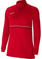 Bluzy damskie - Bluza damska Nike Dri-Fit Academy czerwona CV2653 657-L - miniaturka - grafika 1