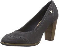 Czółenka - Tommy Hilfiger SM-BELINA 1B czółenka damskie, szary - szary Dark Shadow 098-38 EU - miniaturka - grafika 1