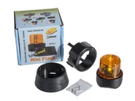 Latarki - Ferbedo Latarka pomarańczowa migające światło zjeżdżalnia dla dzieci traktory na pedały pojazdy ratunkowe - miniaturka - grafika 1