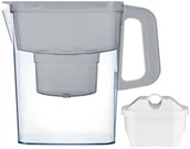 Dzbanki filtrujące - Dzbanek filtrujący Aquaphor Kompakt Szary + Wkład B25 Maxfor  od 89 zł! - miniaturka - grafika 1