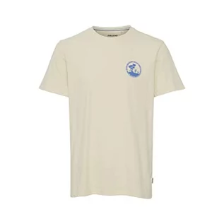 Koszulki męskie - Blend Męski T-shirt T-shirt, 120804/Cloud Cream, M, 120804/Cloud Cream, M - grafika 1