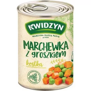 Kwidzyn Marchewka Z Groszkiem 400 G - Pasztet i przetwory mięsne - miniaturka - grafika 1
