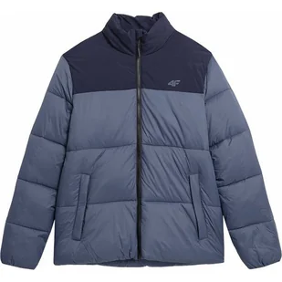 Kurtka puchowa męska 4FWAW23TDJAM348 4F - Kurtki i kamizelki sportowe męskie - miniaturka - grafika 1