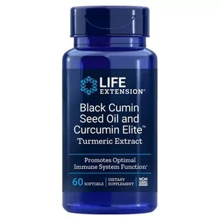 Life Extension - Black Cumin Seed Oil, 60 kapsułek miękkich - Suplementy naturalne - miniaturka - grafika 1