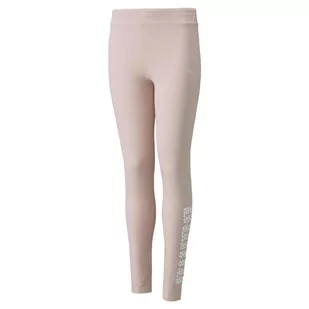 Legginsy dziewczęce Puma ALPHA różowe 85599236 - Legginsy - miniaturka - grafika 1