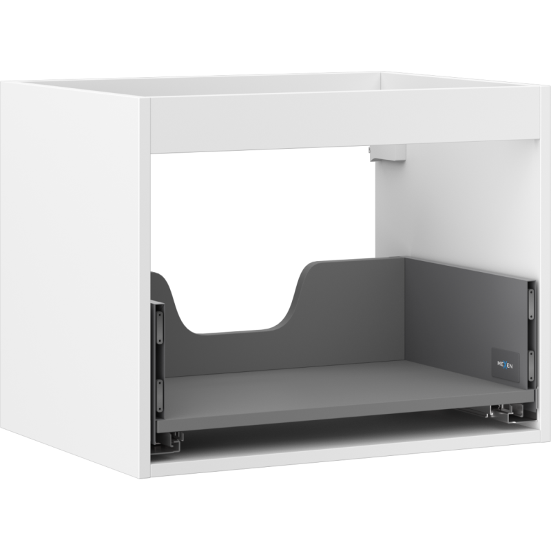 Mexen Box-A korpus szafki podumywalkowej 60 cm, 1 szuflada, biały mat - 91AX0-0600-470-1-01