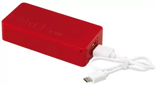 Powerbank TOP ENERGY, czerwony - Powerbanki - miniaturka - grafika 1