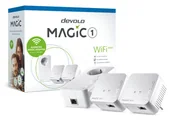 Powerline communications - Devolo Magic 1 WiFi mini Network Kit 1200 Mbit/s Przewodowa sieć LAN Wi-Fi Biały - miniaturka - grafika 1