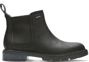 Clarks, Botki damskie, Doxbury Jazz GTX, czarny, rozmiar 37 - Botki damskie - miniaturka - grafika 1