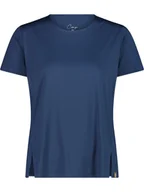 Koszulki sportowe damskie - CMP Koszulka funkcyjna w kolorze granatowym - miniaturka - grafika 1