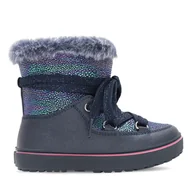 Buty dla dziewczynek - Botki Nelli Blu AVO-1062-027 Granatowy - miniaturka - grafika 1