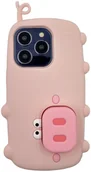 Etui i futerały do telefonów - ETUI CASE 3D PIG Z PODSTAWKĄ IPHONE 16 PRO standard - miniaturka - grafika 1