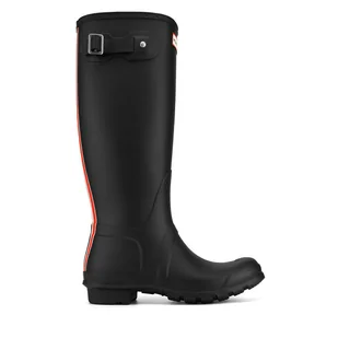 Kalosze Hunter WFT2353RMA Czarny - Kalosze damskie - miniaturka - grafika 1