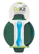 Kuchnie turystyczne - Zestaw turystyczny Humangear GoKit Light (5 tool) - charcoal / green - miniaturka - grafika 1