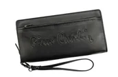 Portfele - Portfel Damski Skóra Naturalna Pierre Cardin Duży Piórnik 2204 CZARNY 19,5 x 10 x 3 [cm] - miniaturka - grafika 1