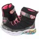 Buty dla chłopców - Kozaki S Lights Black/Hot Pink 302661L/BKHP (SK132-a) Skechers - miniaturka - grafika 1