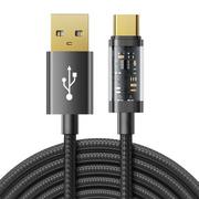 Kable USB - Joyroom Kabel USB do USB-C S-UC027A12 3A, 1.2m (czarny) - miniaturka - grafika 1