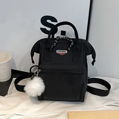 Inne - Małe plecaki z nylonu, swobodna torba na ramię, na ramię ręki, wszechstronne torby wzorzyste na co dzień do codziennych zakupów, na monety i telefon - miniaturka - grafika 1