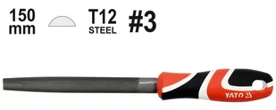 Yato PILNIK DO METALU PÓŁOKRĄGŁY 150MM #3 YT-62348 YT-62348 - Pilniki - miniaturka - grafika 1