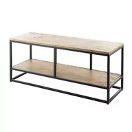 Szafki RTV - Dekoria pl pl Szafka RTV Loft 120 x 40 x 50 cm 006-922 - miniaturka - grafika 1
