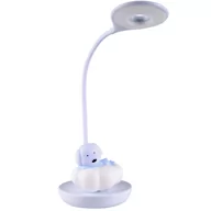 Lampy sufitowe - Polux Lampka biurkowa LED PIESEK NA CHMURCE Niebieski 314734 - miniaturka - grafika 1