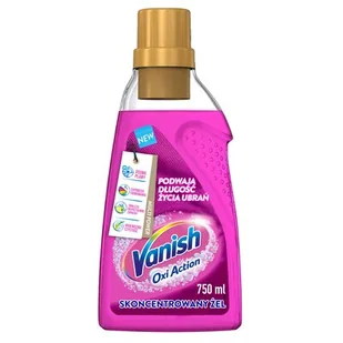 Vanish Odplamiacz w żelu do kolorowych tkanin Multi Action 750 ml - Środki do prania - miniaturka - grafika 1