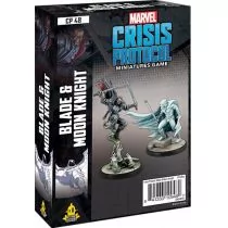 Marvel Crisis Protocol. Blade & Moon Knight Atomic Mass Games - Gry bitewne - miniaturka - grafika 1