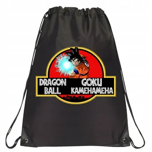P010 PLECAK WOREK NA BUTY DRAGON BALL SON KAMEHAMEHA ANIME MANGA JAKOŚĆ - Torby szkolne - miniaturka - grafika 1