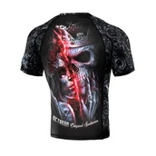 Kimona, stroje i obuwie - Octagon Rashguard Krótki Rękaw PREMIUM Santa Muerte - miniaturka - grafika 1