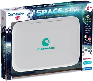 Laptop dla dzieci Clementoni Space - Zabawki interaktywne dla dzieci - miniaturka - grafika 1