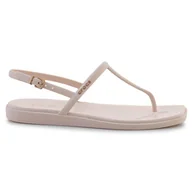 Sandały damskie - Sandały Crocs Miami Thong Flip 209793-0WW DEF różowe - miniaturka - grafika 1