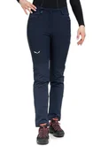 Spodnie damskie - Salewa Spodnie trekkingowe damskie Agner DST Women granatowe 38_M - miniaturka - grafika 1