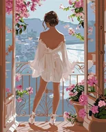 Kolorowanki, wyklejanki - Malowanie po numerach - Krajobraz 40x50cm - miniaturka - grafika 1