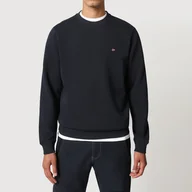 Bluzy męskie - Męska Bluza NAPAPIJRI BALIS CREW 1 NP0A4FQW1761 – Niebieski - miniaturka - grafika 1