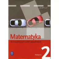 Podręczniki dla szkół zawodowych - Matematyka. Podręcznik. Zasadnicza szkoła zawodowa. Część 2 - miniaturka - grafika 1