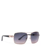 Okulary przeciwsłoneczne - Guess Okulary przeciwsłoneczne GU00159 Brązowy - miniaturka - grafika 1