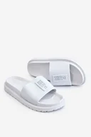 Moda i Uroda OUTLET - Damskie Klapki Big Star LL274428 Białe-40 - miniaturka - grafika 1