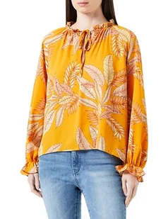 NALLY Damska bluzka 21325581-NA02, pomarańczowa wielokolorowa, XXL, pomarańczowy wielokolorowy, XXL - Bluzki damskie - miniaturka - grafika 1