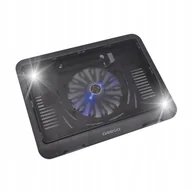 Podkładki chłodzące pod laptopa - Podstawka chłodząca laptop 15,6'' 140mm FAN USB - miniaturka - grafika 1